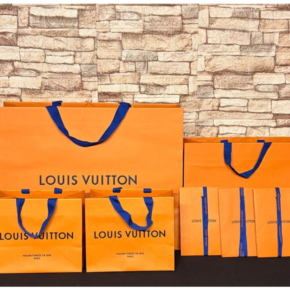 Louis Vuitton Shopping Bag Lot 7pcs total